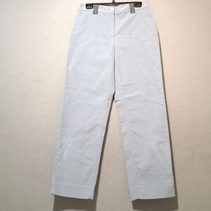 rag & bone Women Cairo Corduroy High Rise Baby Blue Sz8 Trouser Pants